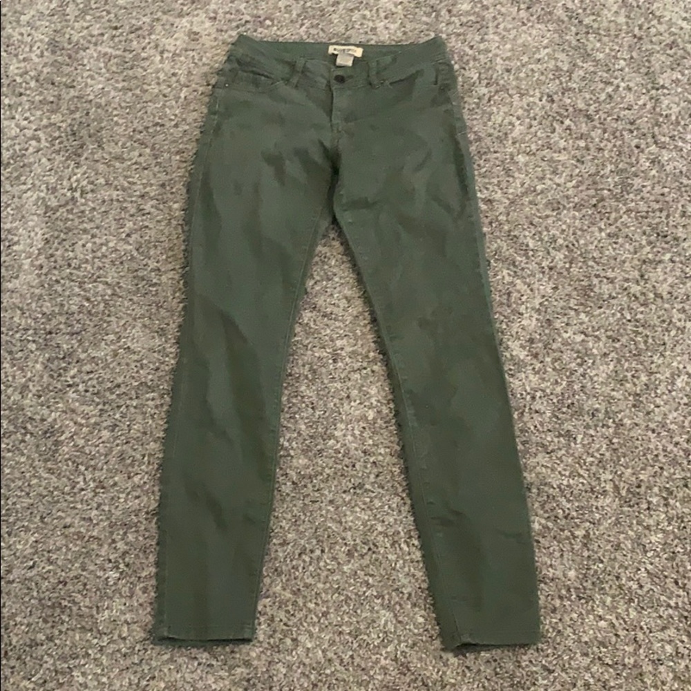Olive Skinny Jeans